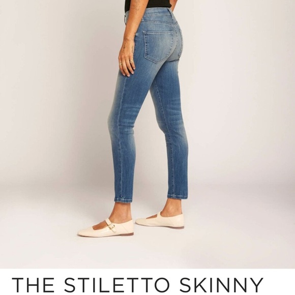 EUC - Current/Elliott “Stiletto” Skinny — Pacific Wash • Size 29 - Picture 2 of 10